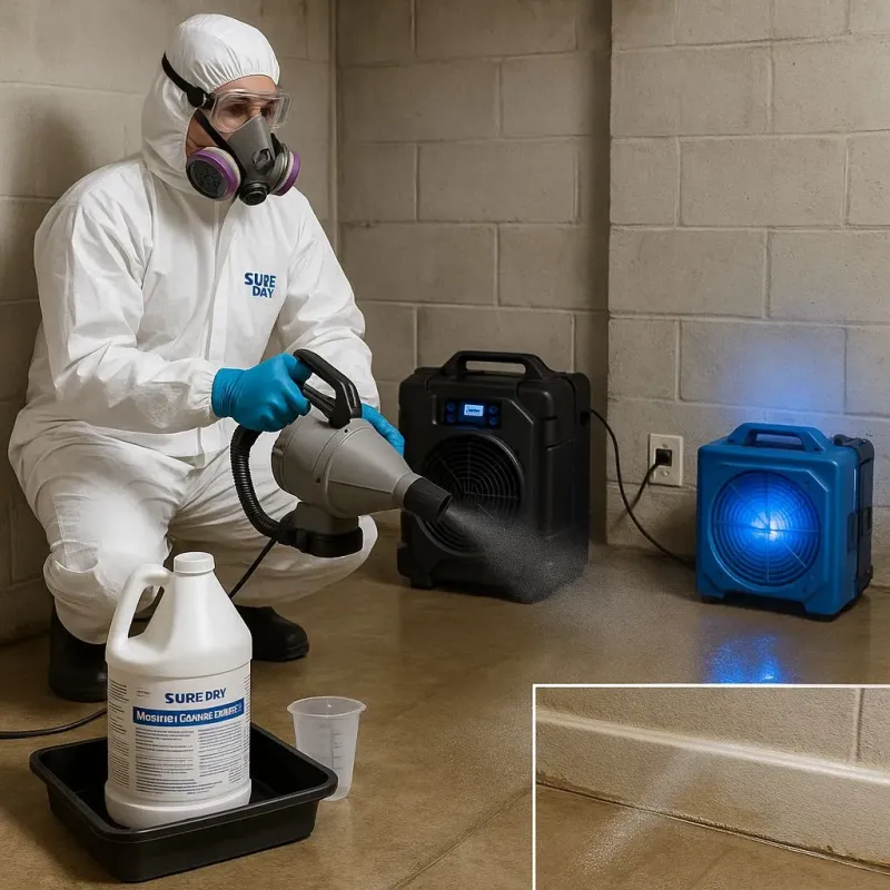 Sanitization and Odor Removal process in Sayreville Junction, NJ