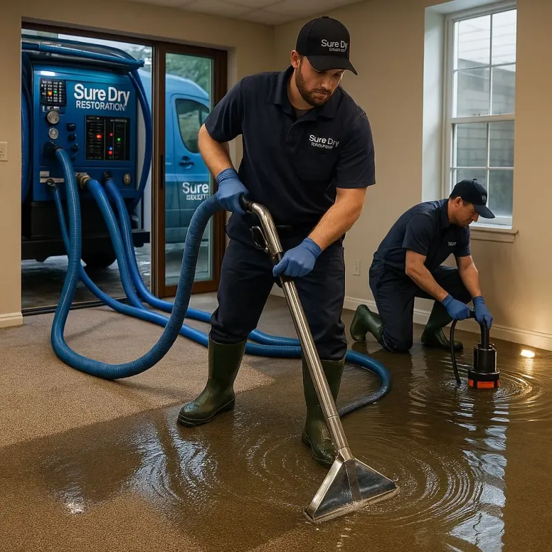 Water Extraction and Removal process in Sayreville Junction, NJ